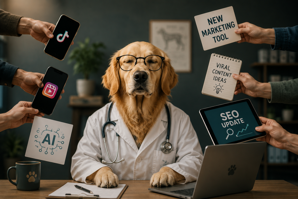 Veterinarians: Stop Trying to Keep Up With Every Marketing Trend